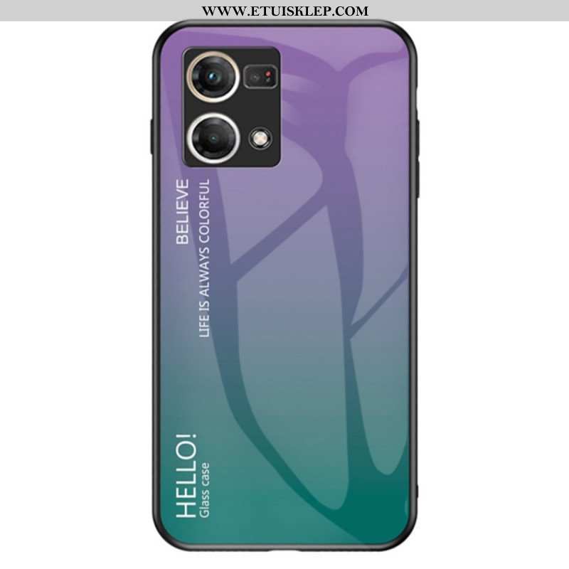 Etui do Oppo Reno 7 Szkło Hartowane Witam